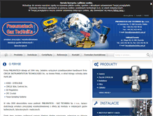 Tablet Screenshot of pneumatech.com.pl